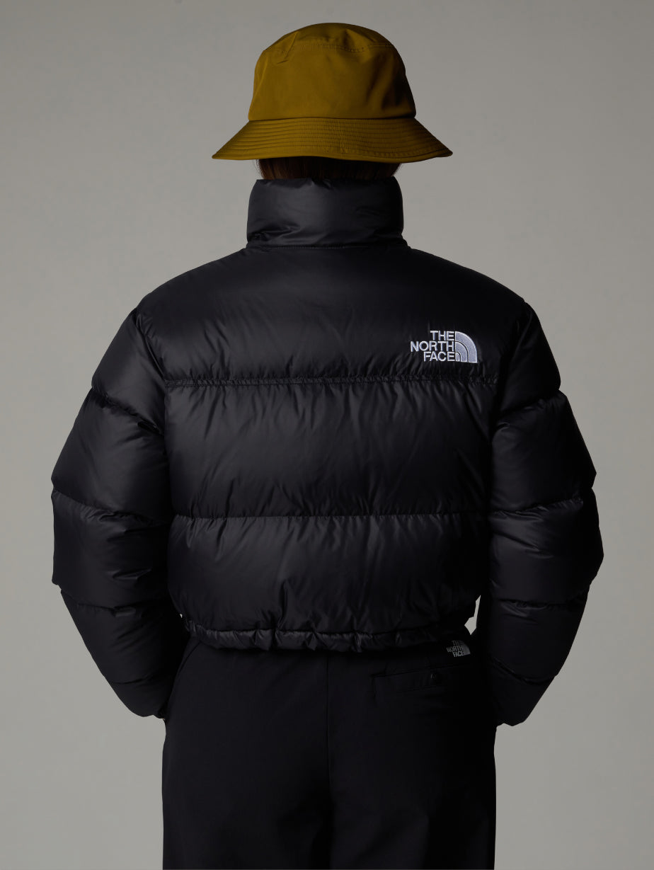 Giacca Cropped Nuptse Nero