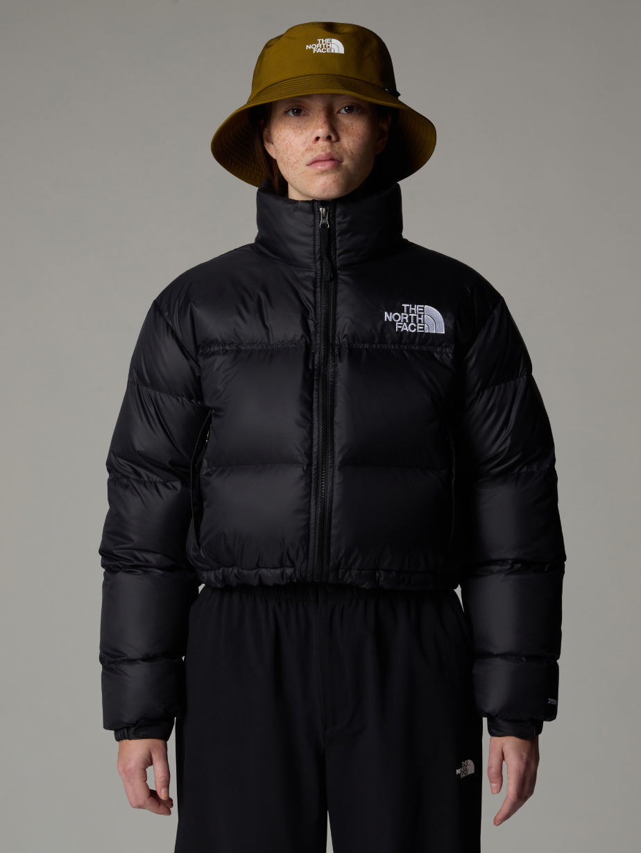 Giacca Cropped Nuptse Nero