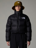 Giacca Cropped Nuptse Nero
