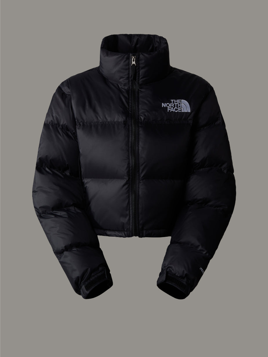 Giacca Cropped Nuptse Nero