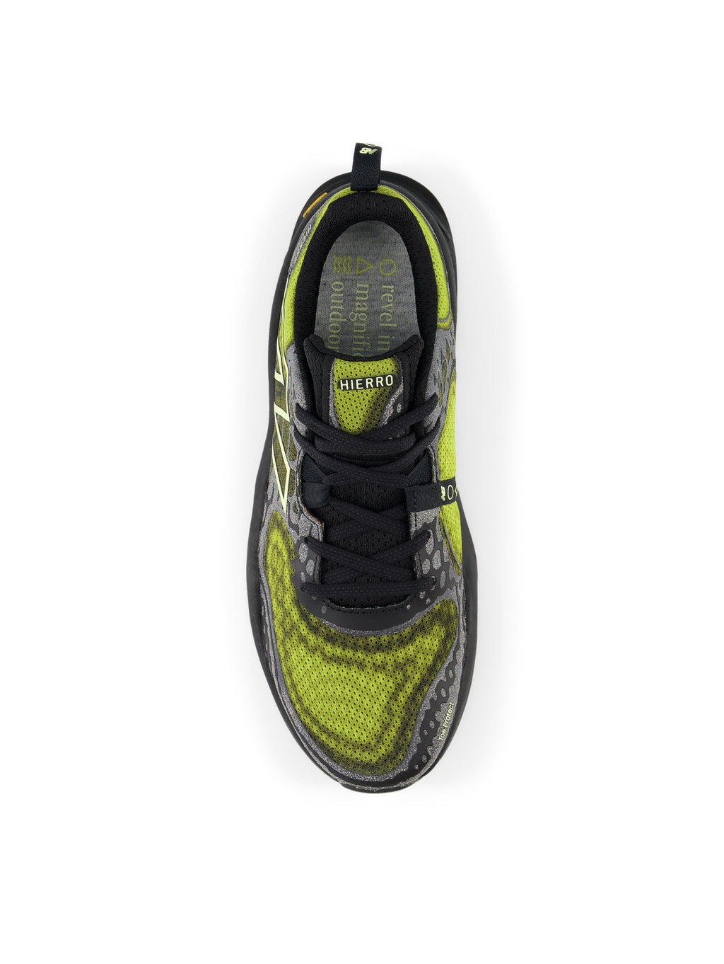 2026 New Arrival Sneakers da Trail Hierro V8 Fresh Foam X Nero/Verde