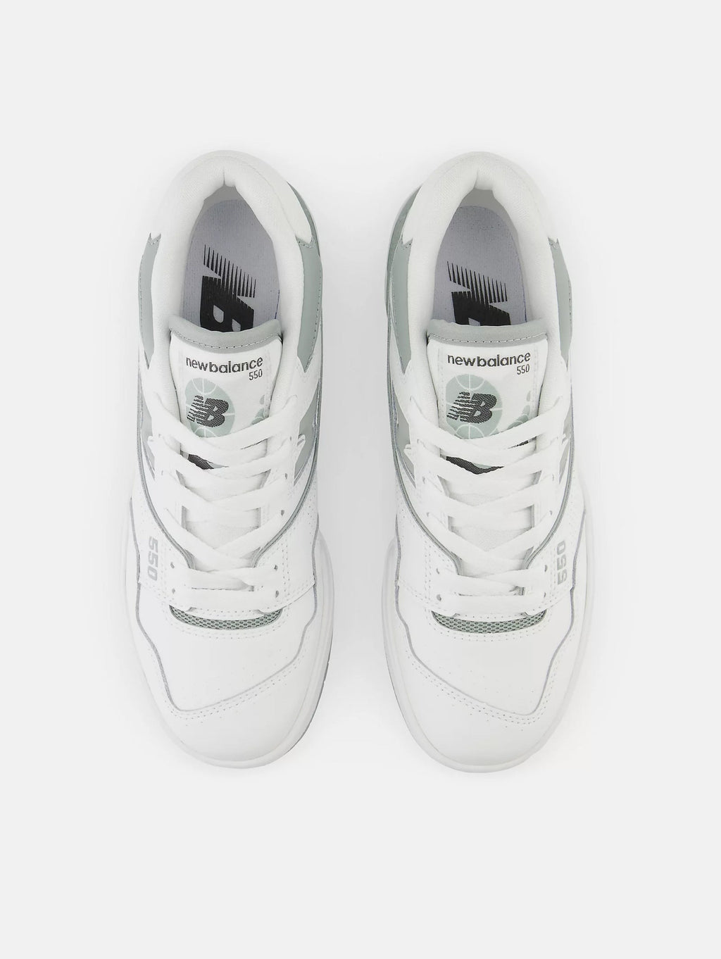 2026 New Arrival Sneakers da Donna 550 Bianco/Salvia