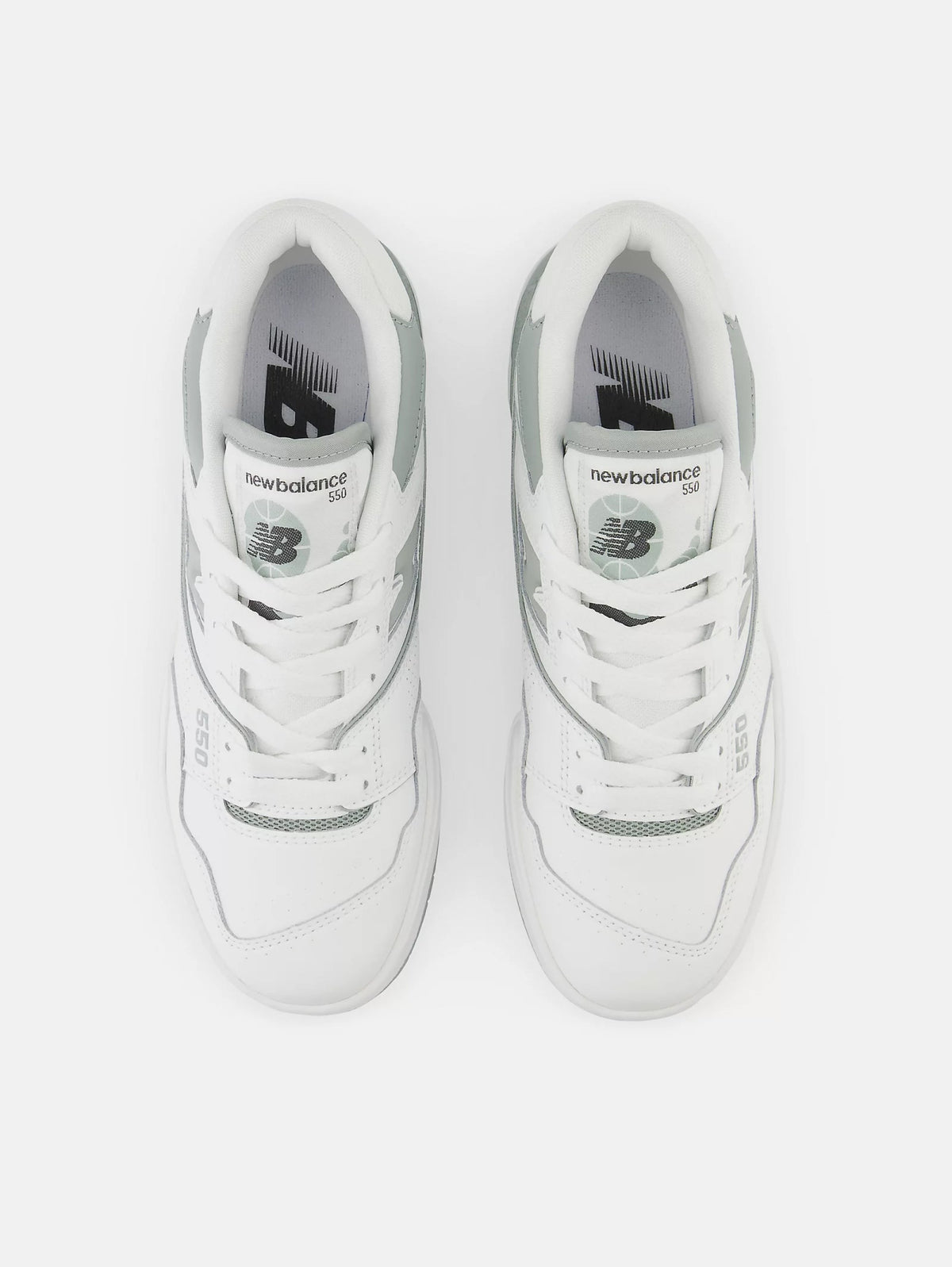 2026 New Arrival Sneakers da Donna 550 Bianco/Salvia