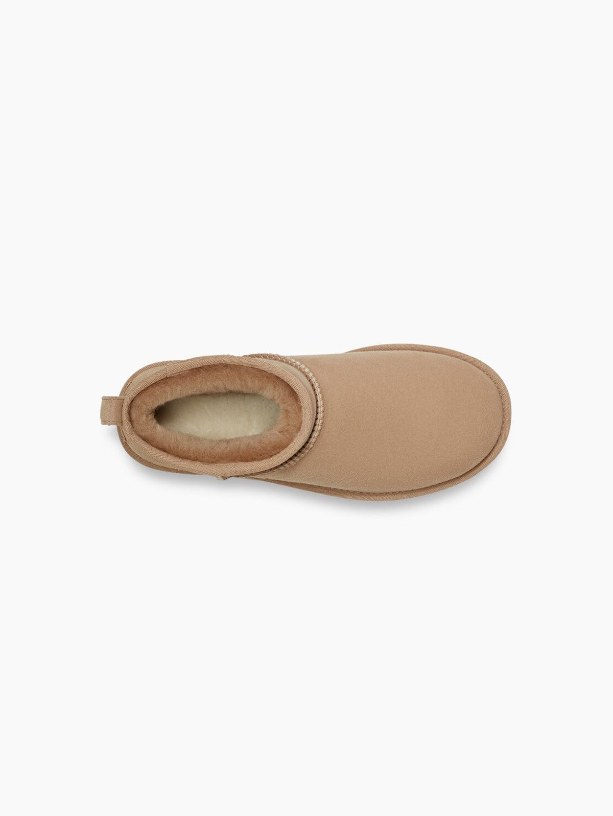 2026 New Arrival Stivaletti in Montone Ultra Mini Classic Sabbia