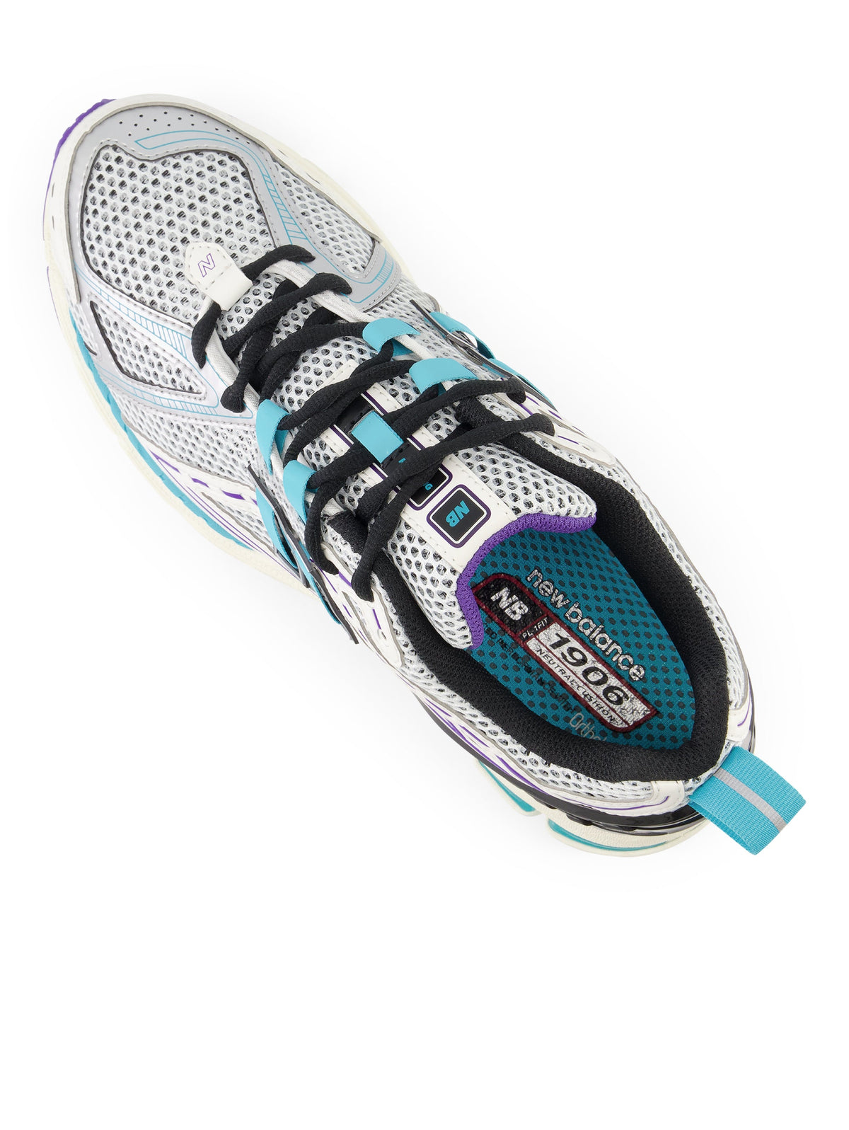 2026 New Arrival Sneakers Retr Running 1906R Unisex Bianco/Acqua
