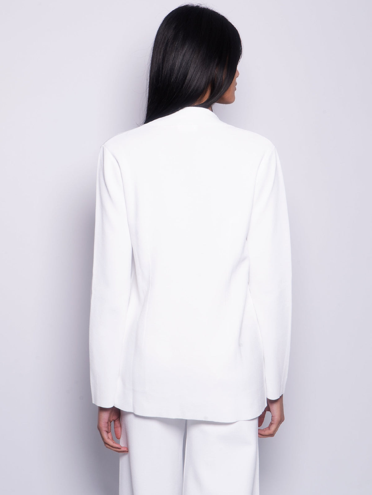 2026 New Arrival Giacca Doppiopetto in Maglia Panna