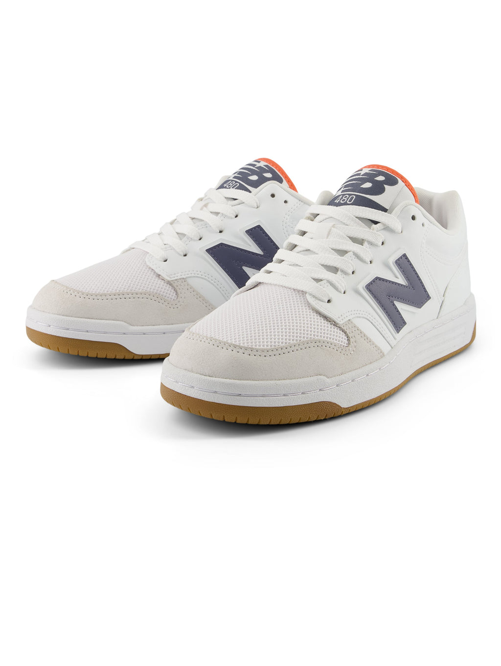 2026 New Arrival Sneakers Basse da Basket 480 Bianco