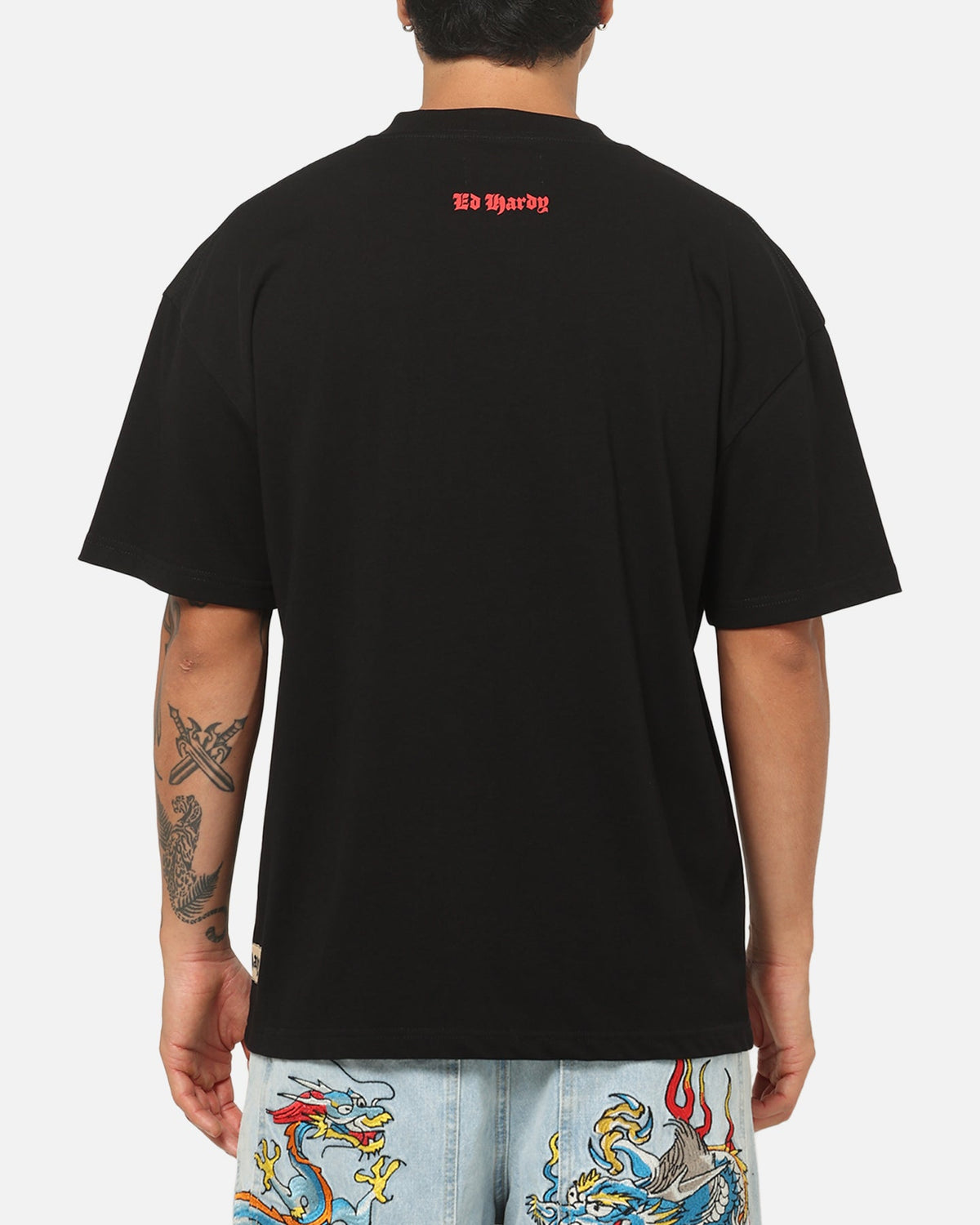 New Products Ed Hardy Flash T-Shirt Black