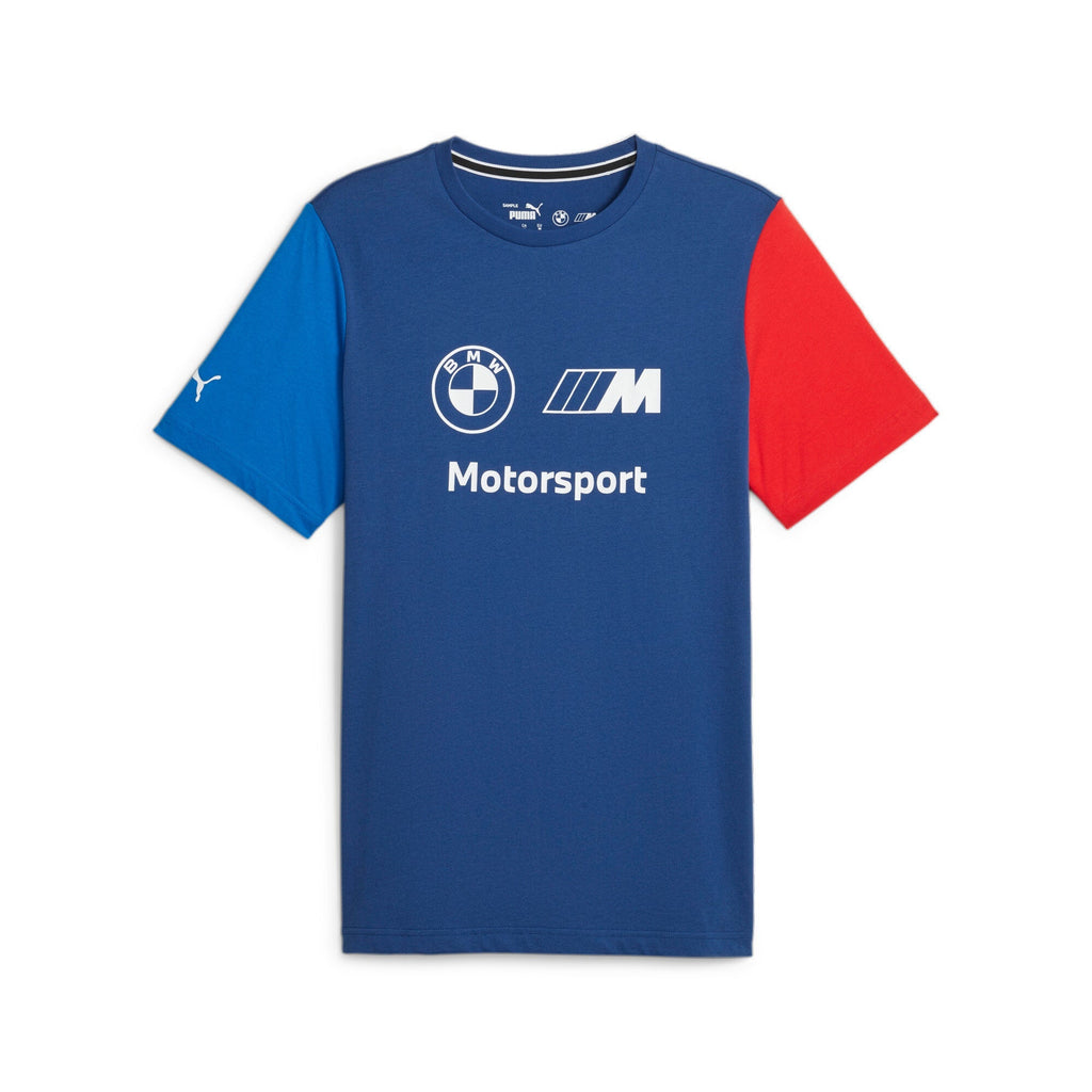 Top Seller Puma BMW MMS ESS LOGO TEE Men’s -PRO BLUE-M COLOR