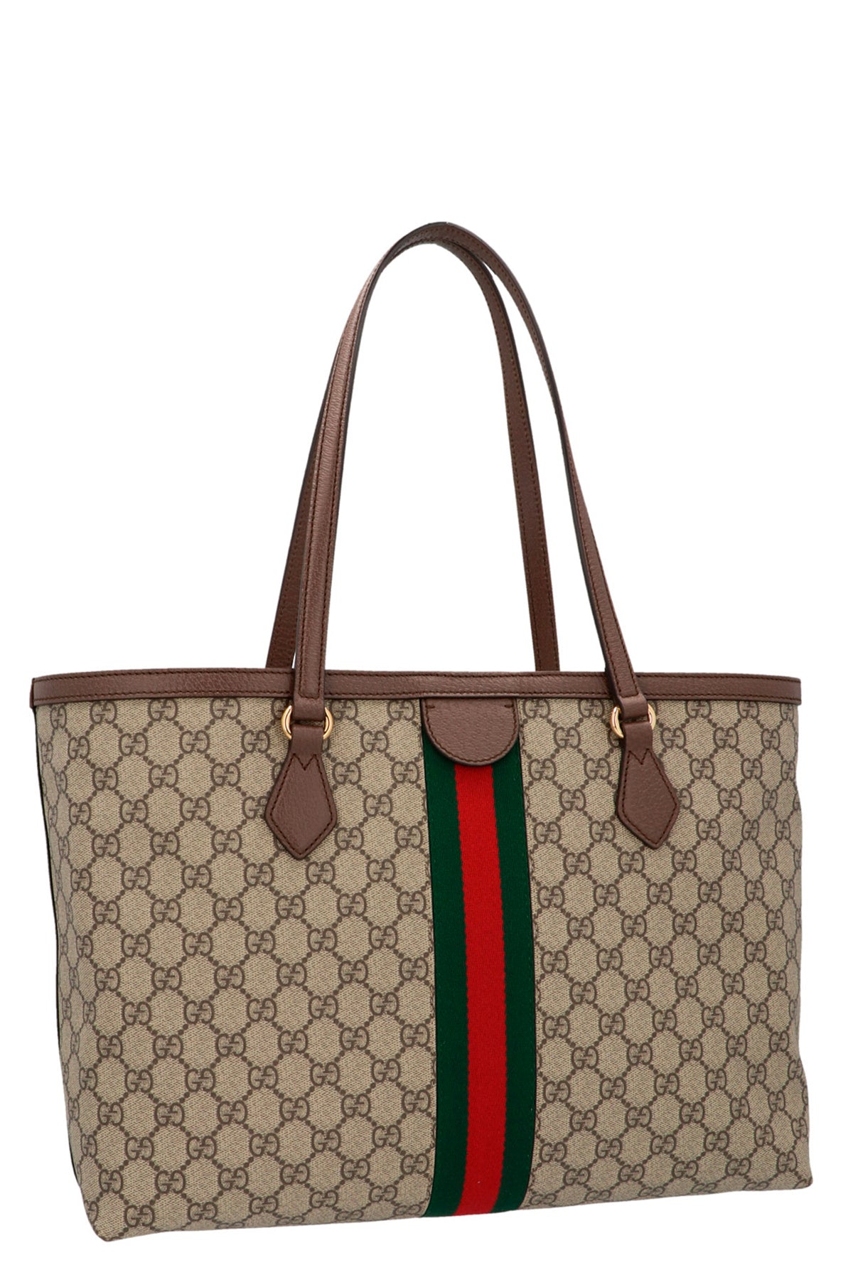 2026 New Arrival ophidia shopping bag in gg supreme fabric