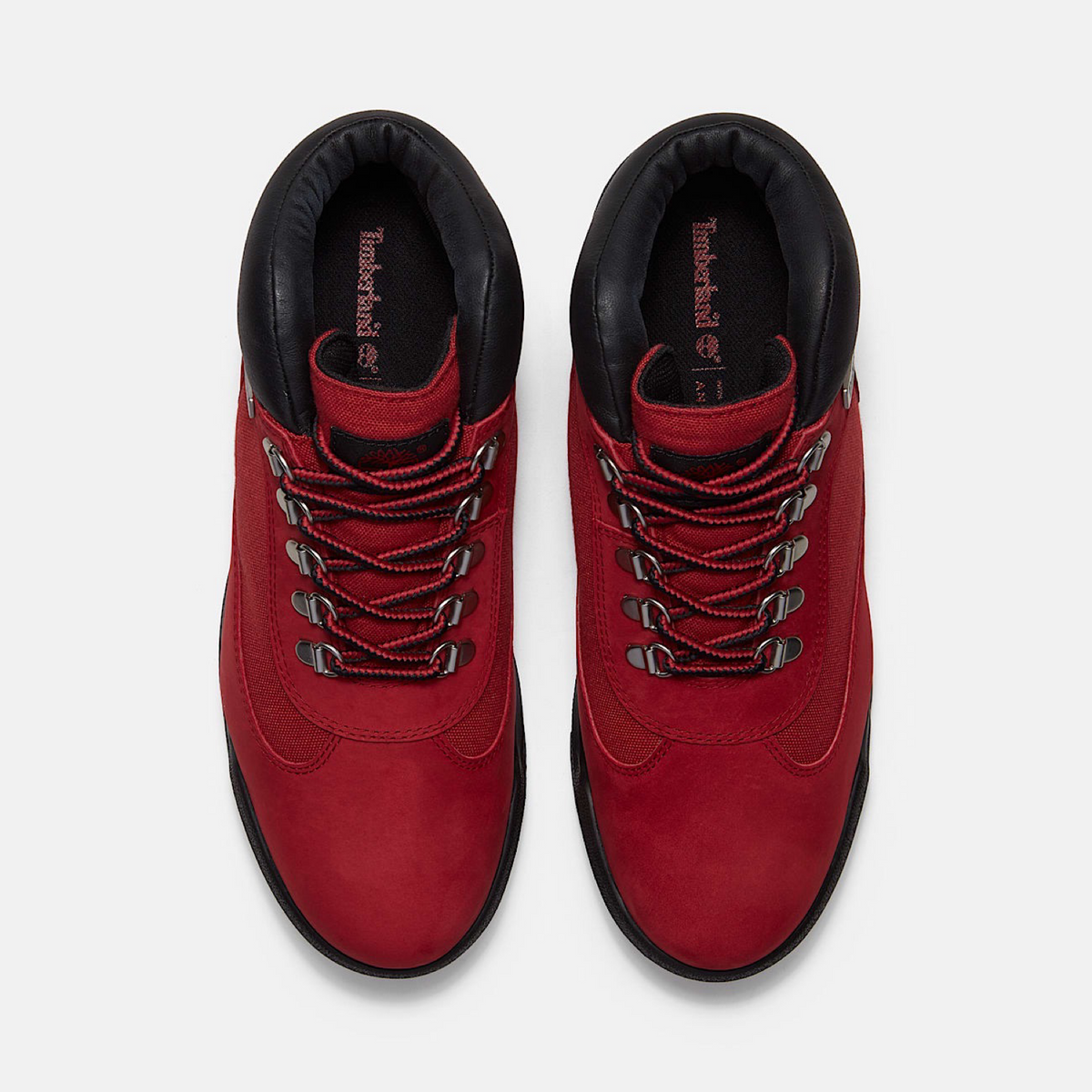 Top Seller Timberland FIELD BOOT MID LACE UP Men’s -DARK RED NUBUCK