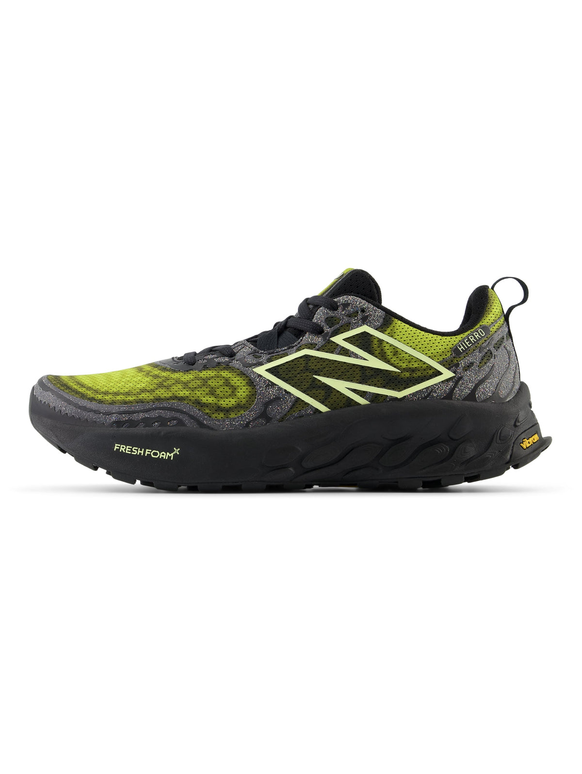 2026 New Arrival Sneakers da Trail Hierro V8 Fresh Foam X Nero/Verde