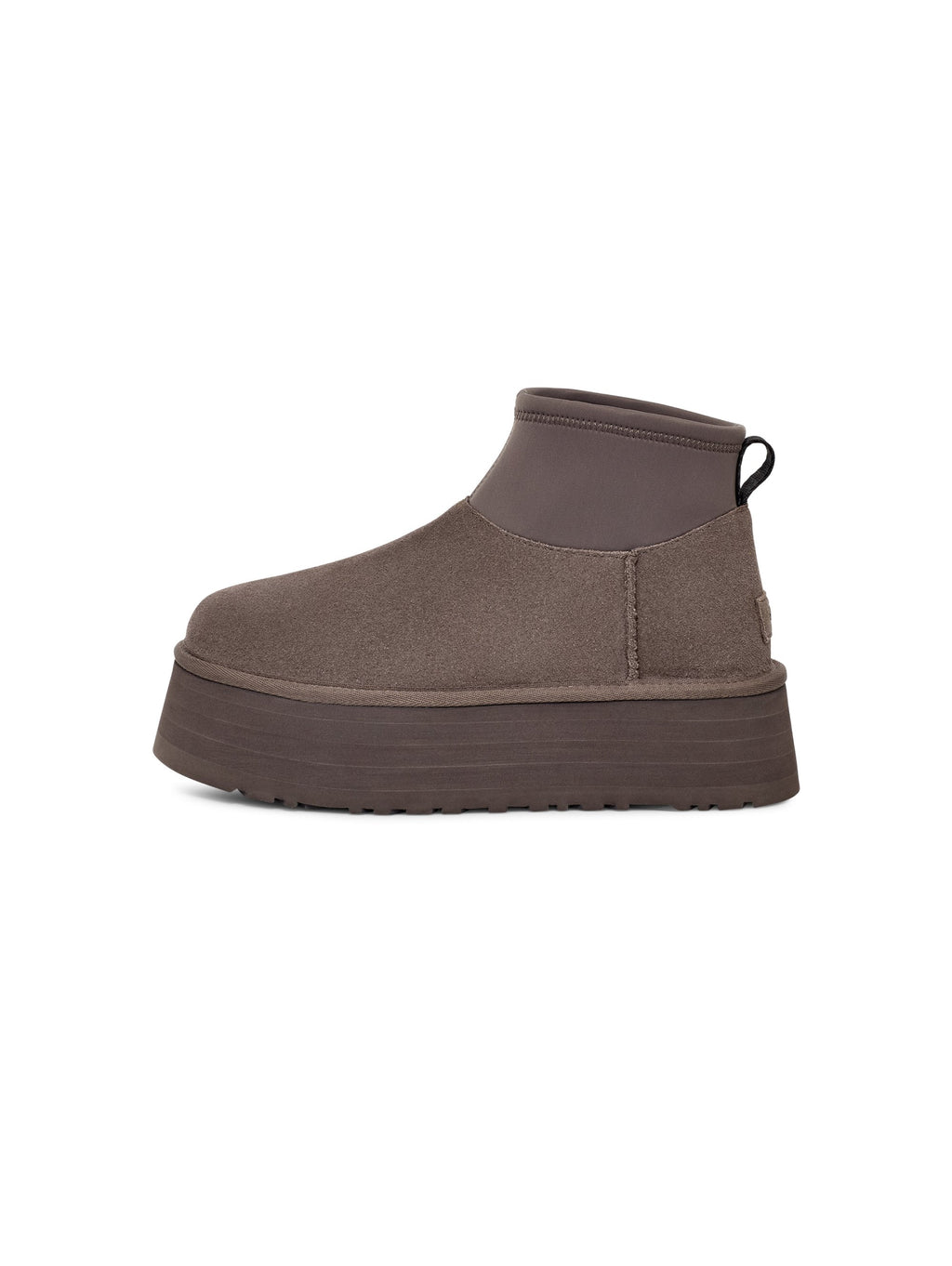 2026 New Arrival Stivaletti con Plateau Classic Mini Dipper Grigio
