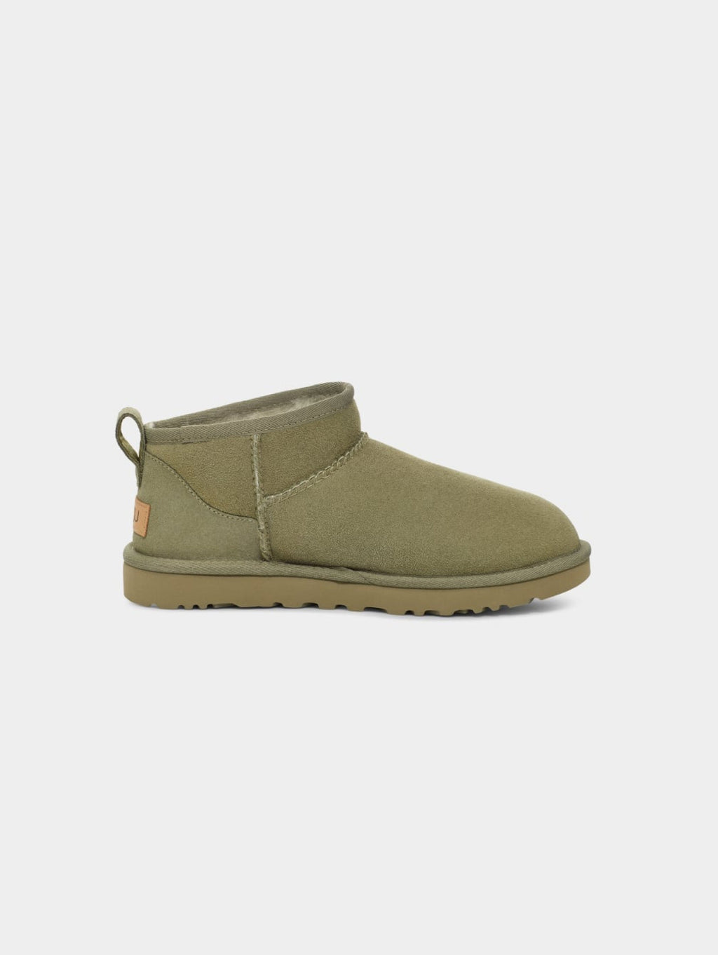 2026 New Arrival Stivaletti in Montone Ultra Mini Classic da Donna Verde