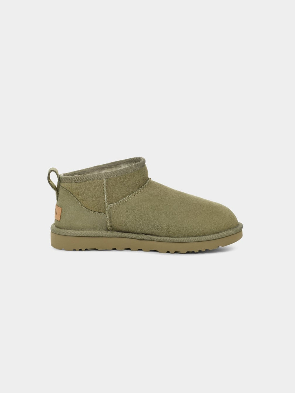 2026 New Arrival Stivaletti in Montone Ultra Mini Classic da Donna Verde
