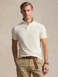 2026 New Arrival Polo Slim Fit in Cotone Crema