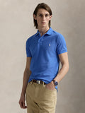 2026 New Arrival Polo Slim Fit in Cotone Blu