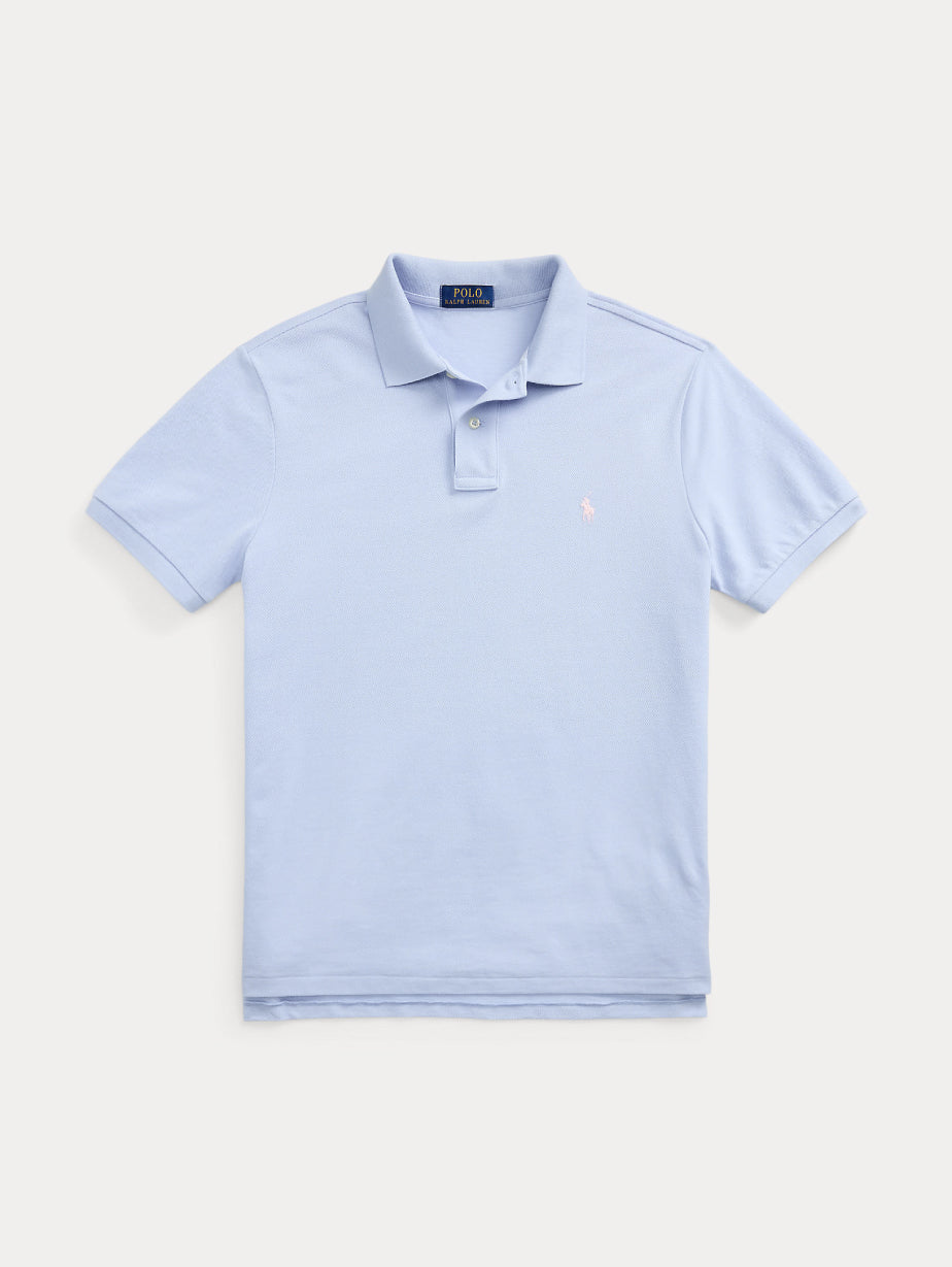 2026 New Arrival Polo Slim Fit in Cotone Blu