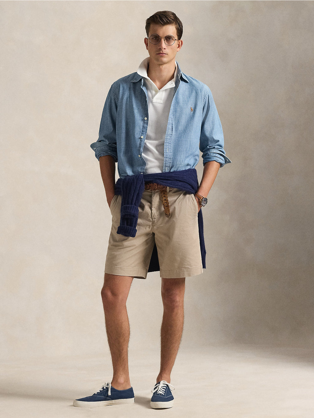 2026 New Arrival Polo in Piquet di Cotone Slim Fit Bianco