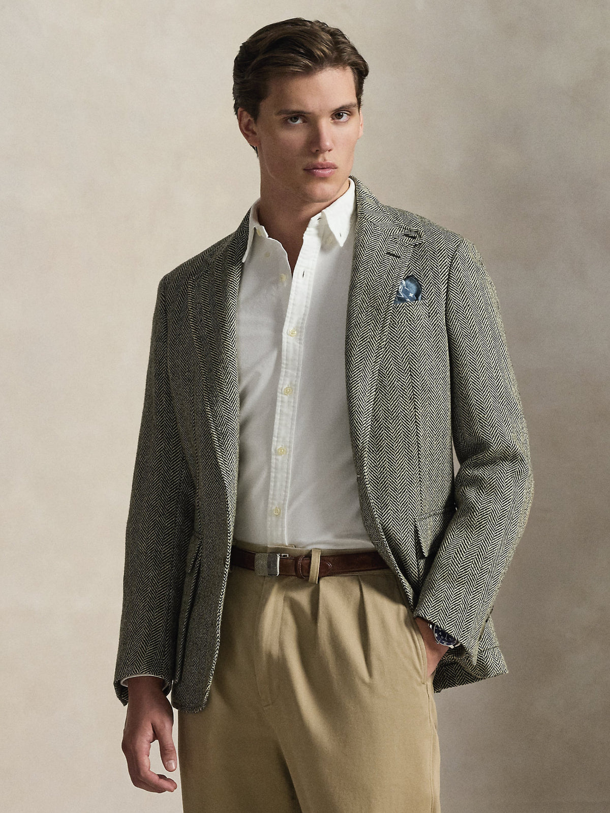 2026 New Arrival Camicia Oxford Slim Fit Bianco