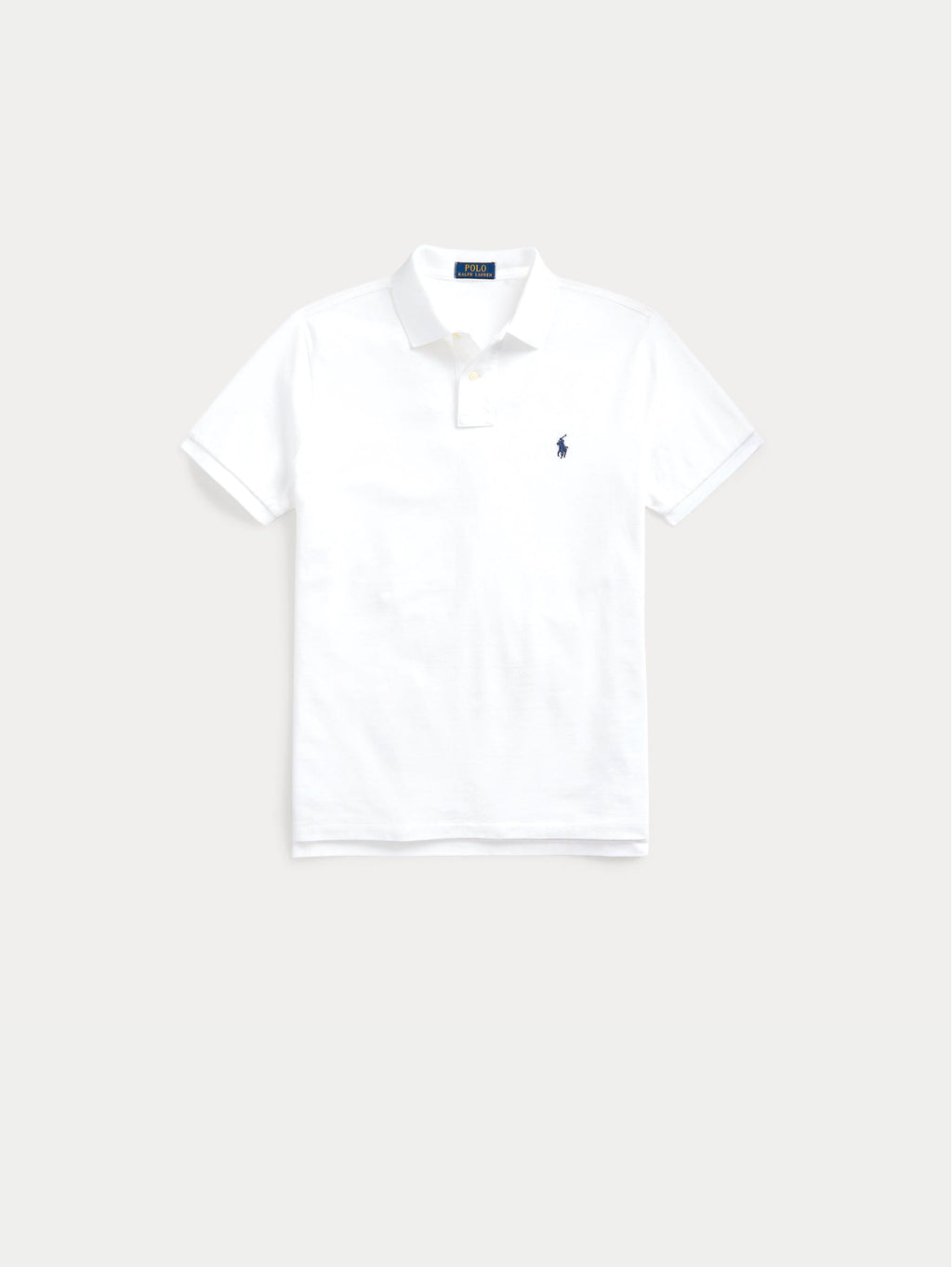 2026 New Arrival Polo in Cotone Custom Slim Fit Bianco