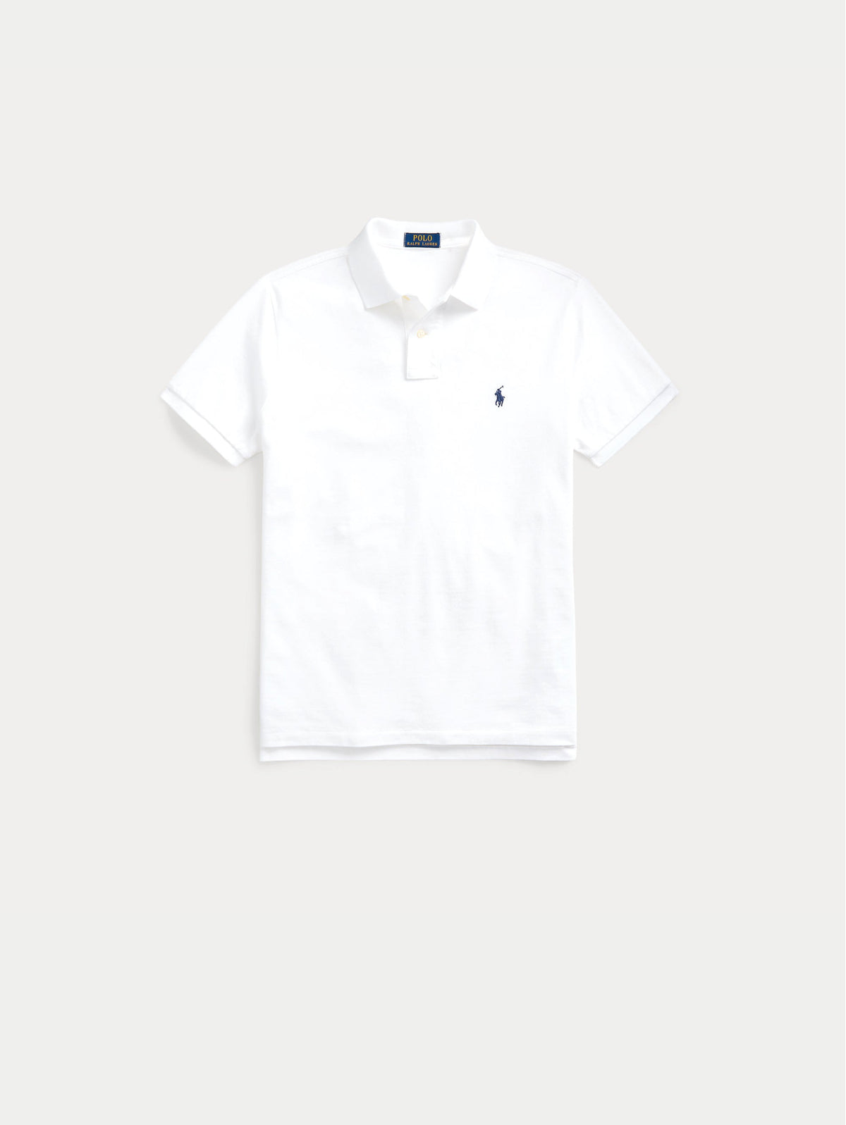2026 New Arrival Polo in Cotone Custom Slim Fit Bianco