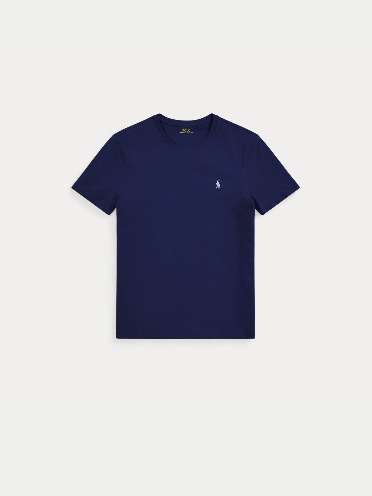 2026 New Arrival T-shirt Girocollo Custom Slim Fit Blu