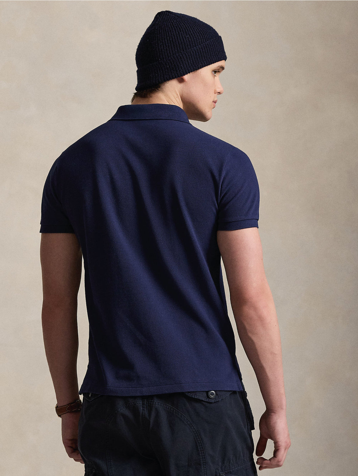 2026 New Arrival Polo Maniche Corte in Cotone Blu