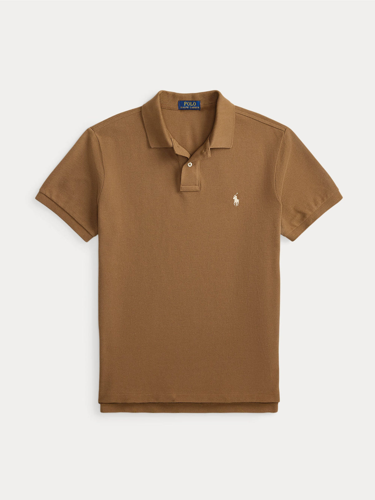 2026 New Arrival Polo Maniche Corte in Cotone Marrone