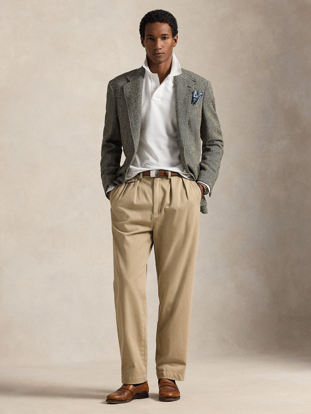 2026 New Arrival Polo Manica Lunga Custom Slim Fit Bianca