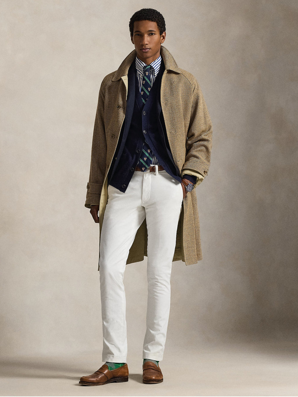 2026 New Arrival Pantaloni Chino Bedford Slim Fit Bianco