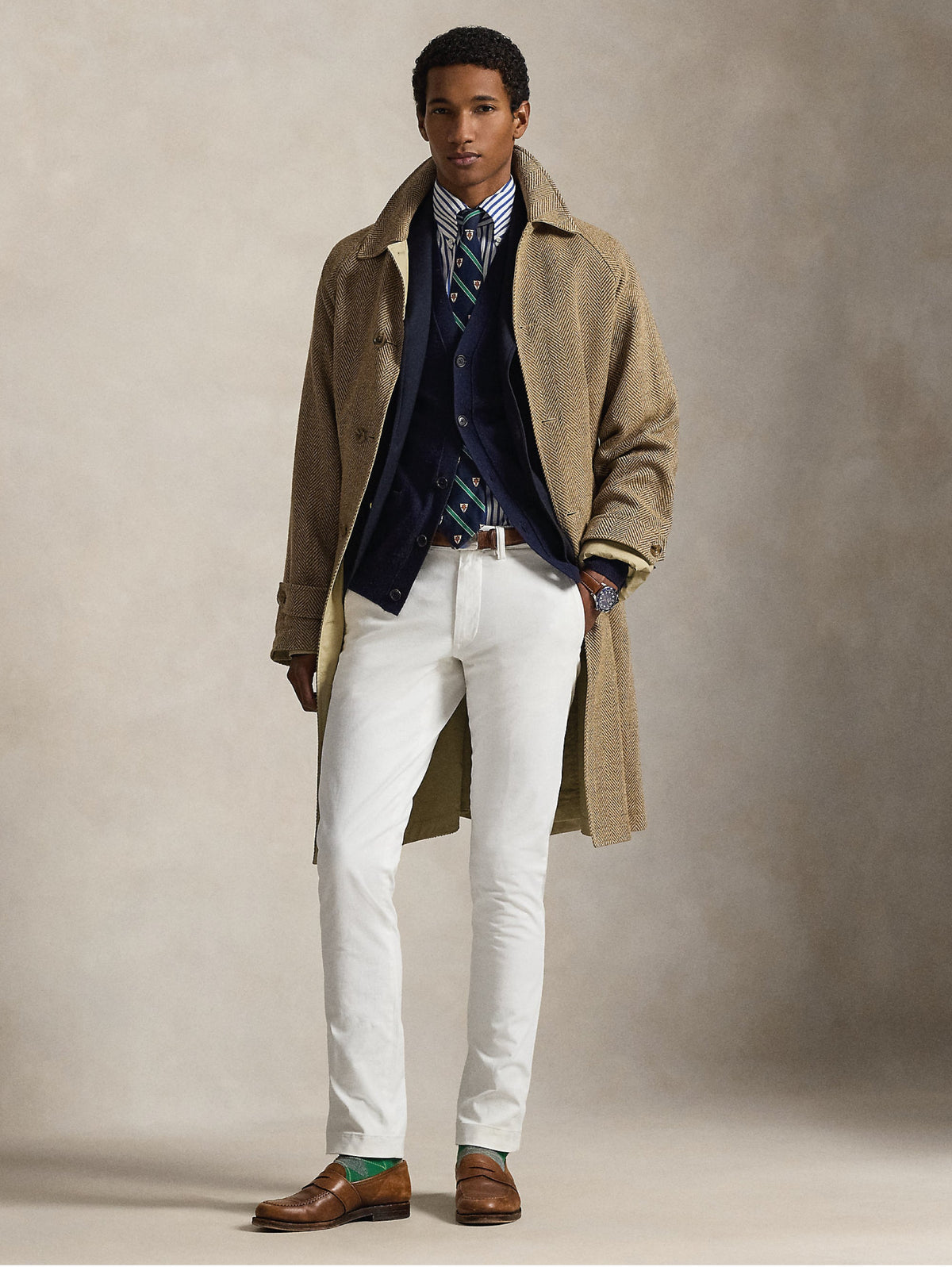 2026 New Arrival Pantaloni Chino Bedford Slim Fit Bianco