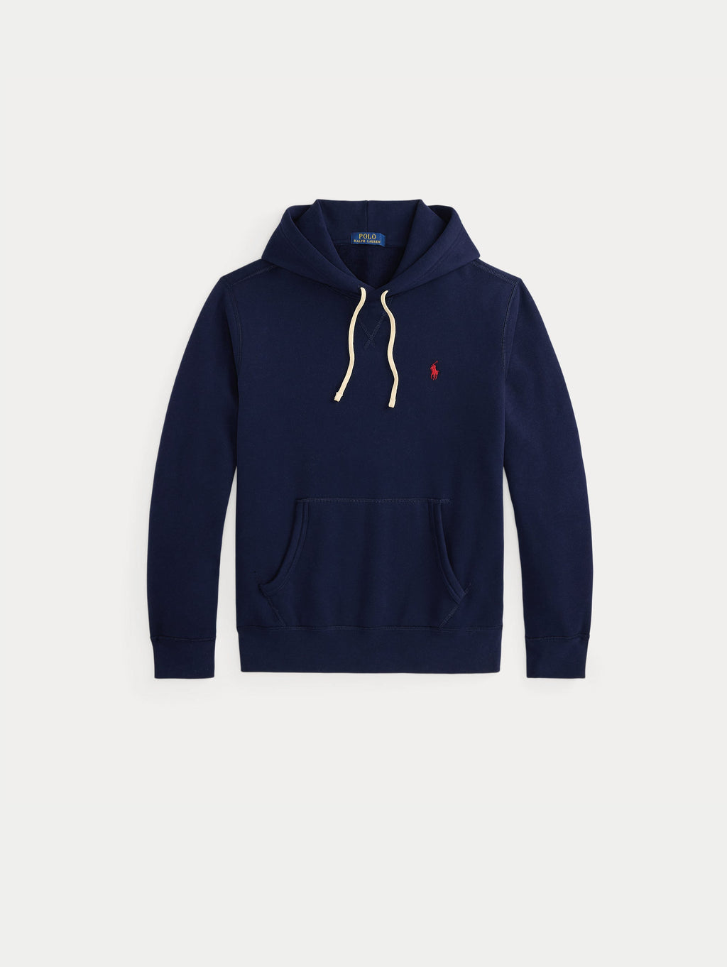 2026 New Arrival Felpa con Cappuccio in Misto Cotone Blu Navy