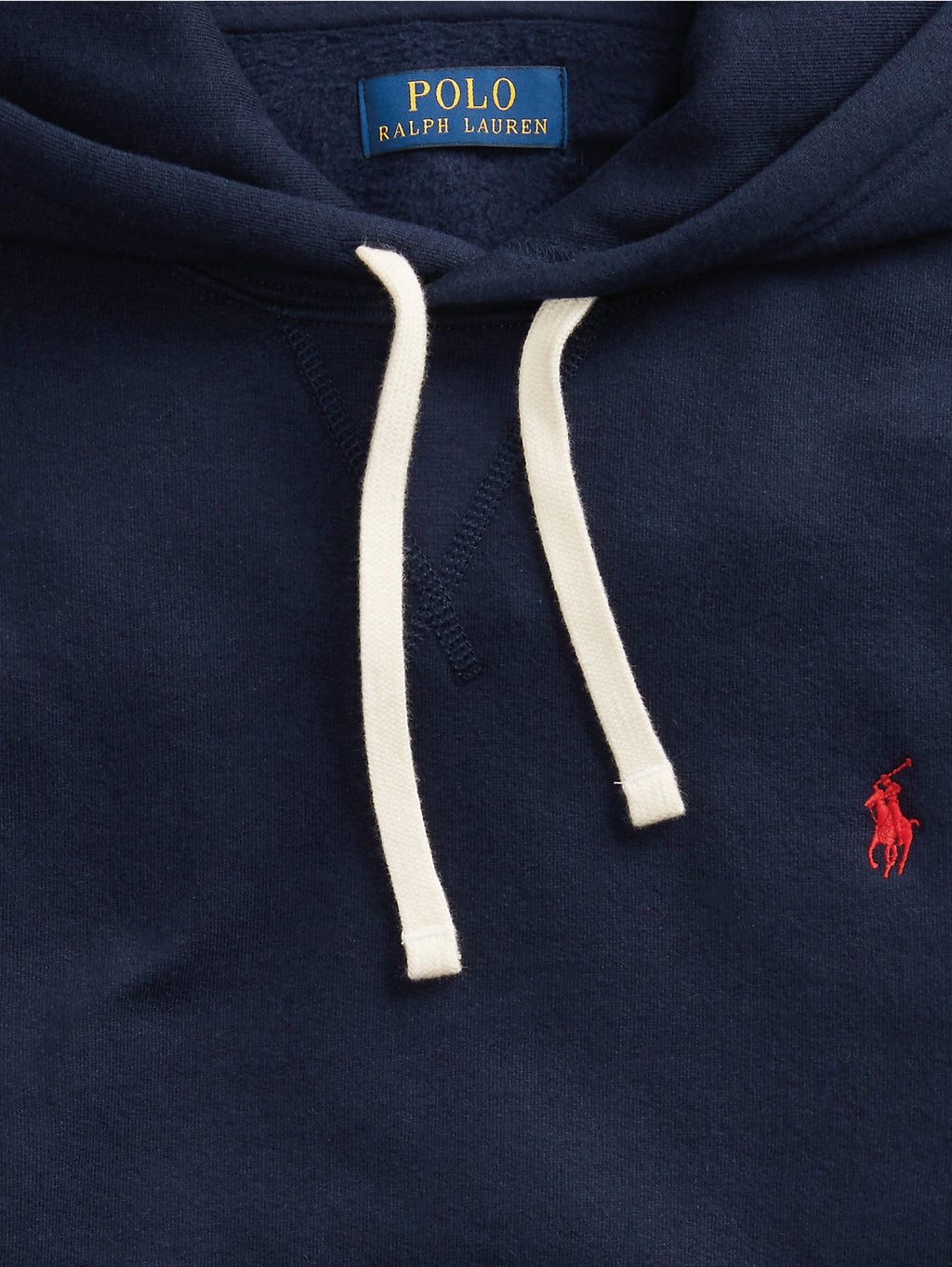 2026 New Arrival Felpa con Cappuccio in Misto Cotone Blu Navy
