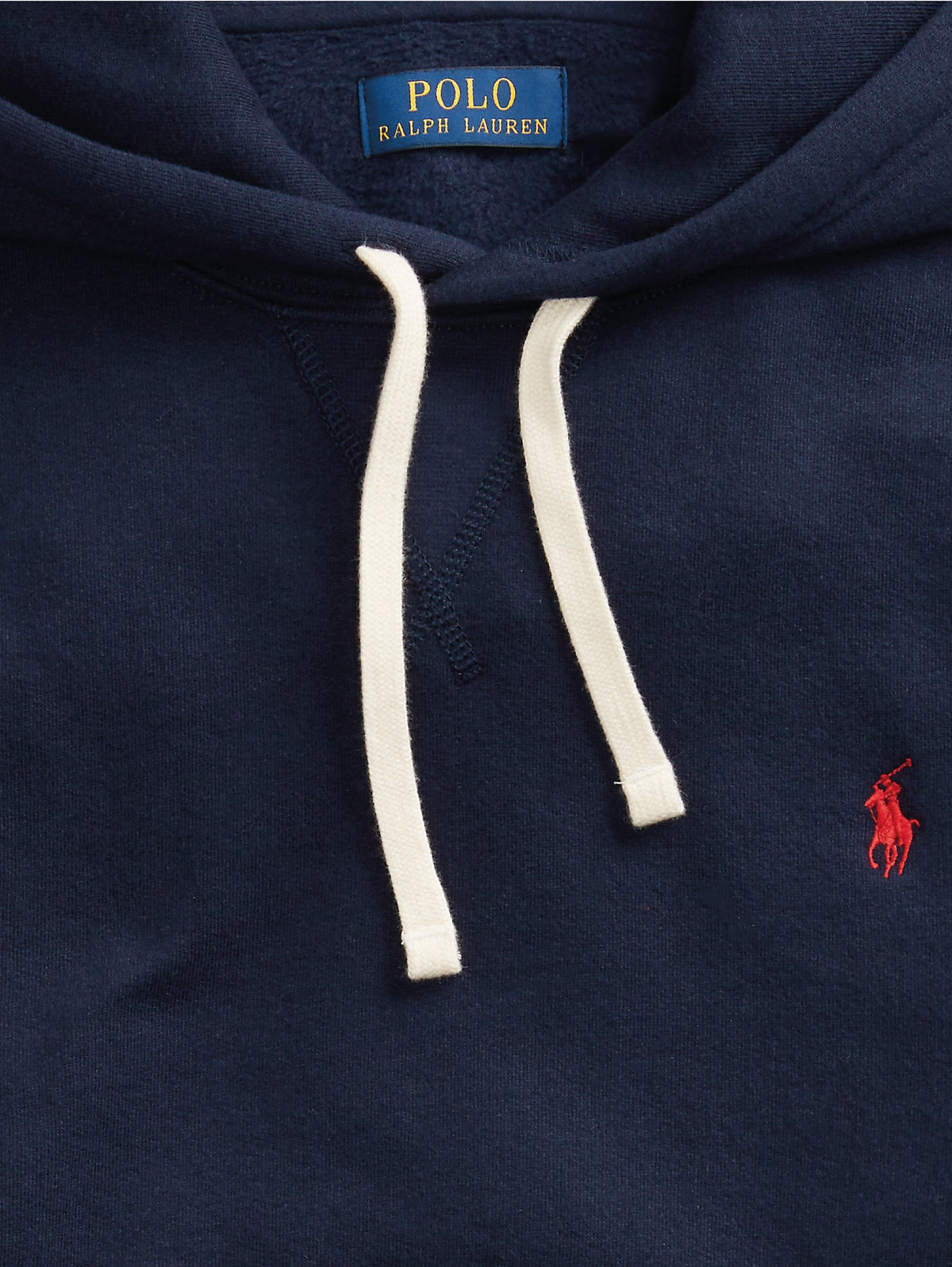 2026 New Arrival Felpa con Cappuccio in Misto Cotone Blu Navy