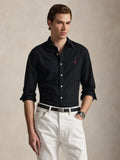 2026 New Arrival Camicia Oxford Slim Fit Nero