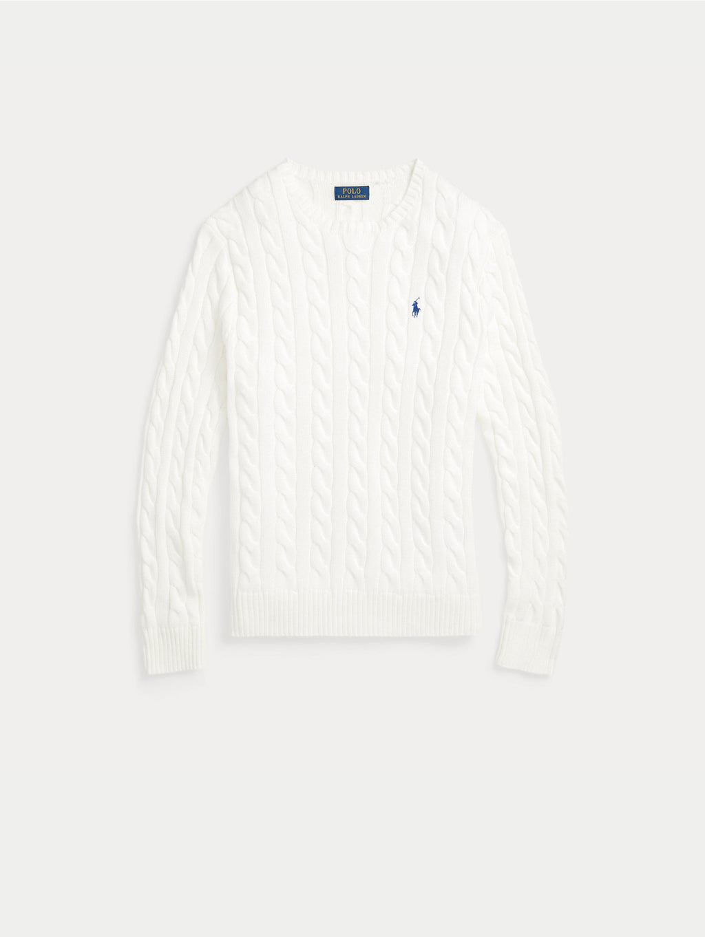 2026 New Arrival Maglia in Cotone a Trecce Bianco