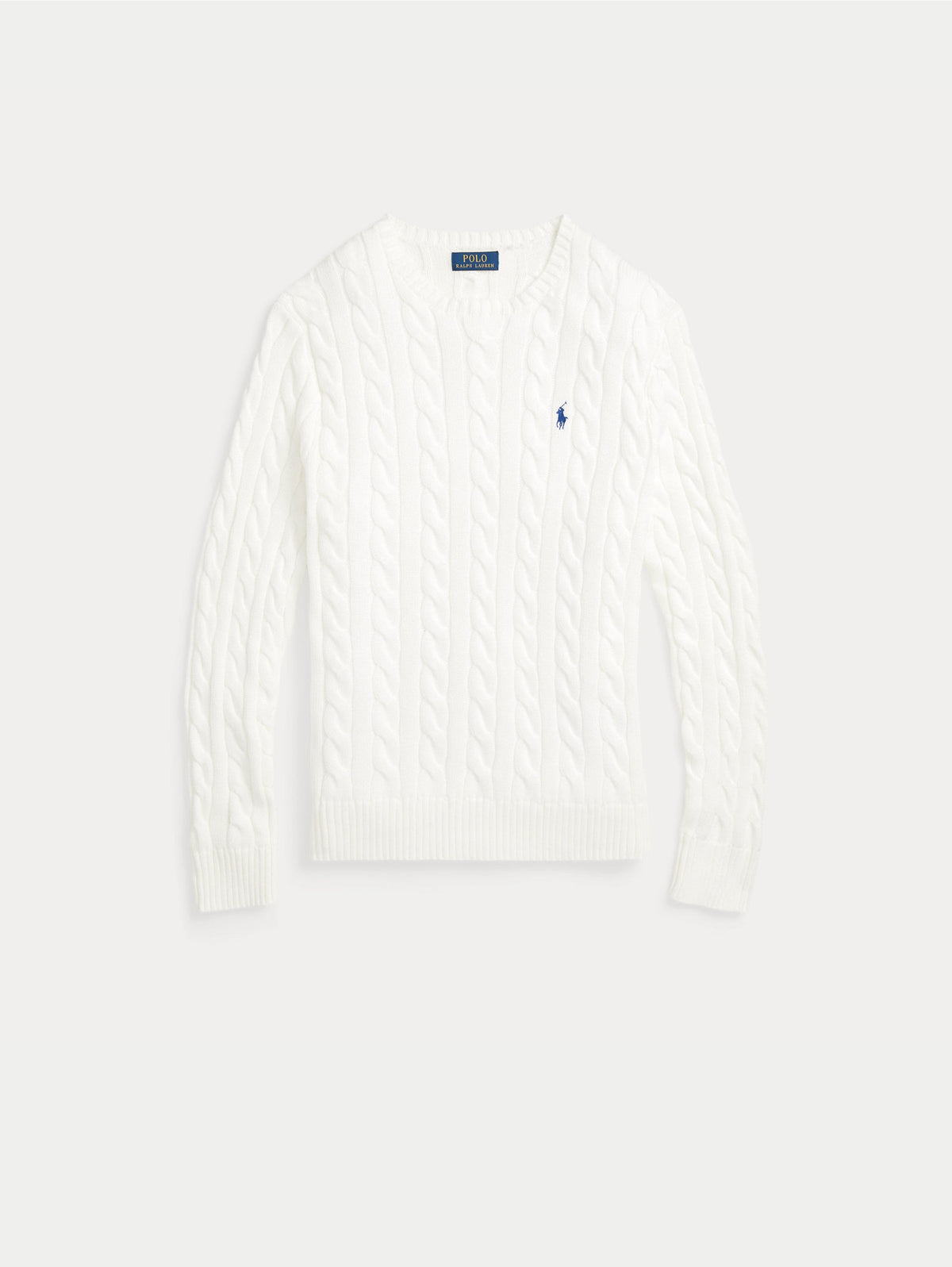 2026 New Arrival Maglia in Cotone a Trecce Bianco