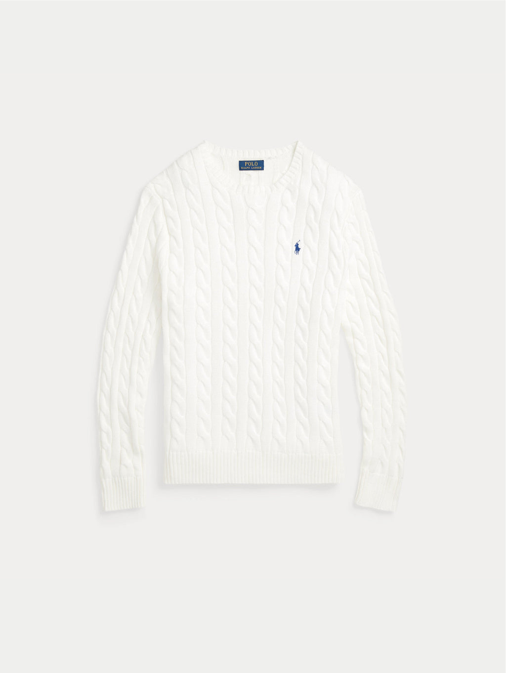 2026 New Arrival Maglia in Cotone a Trecce Bianco