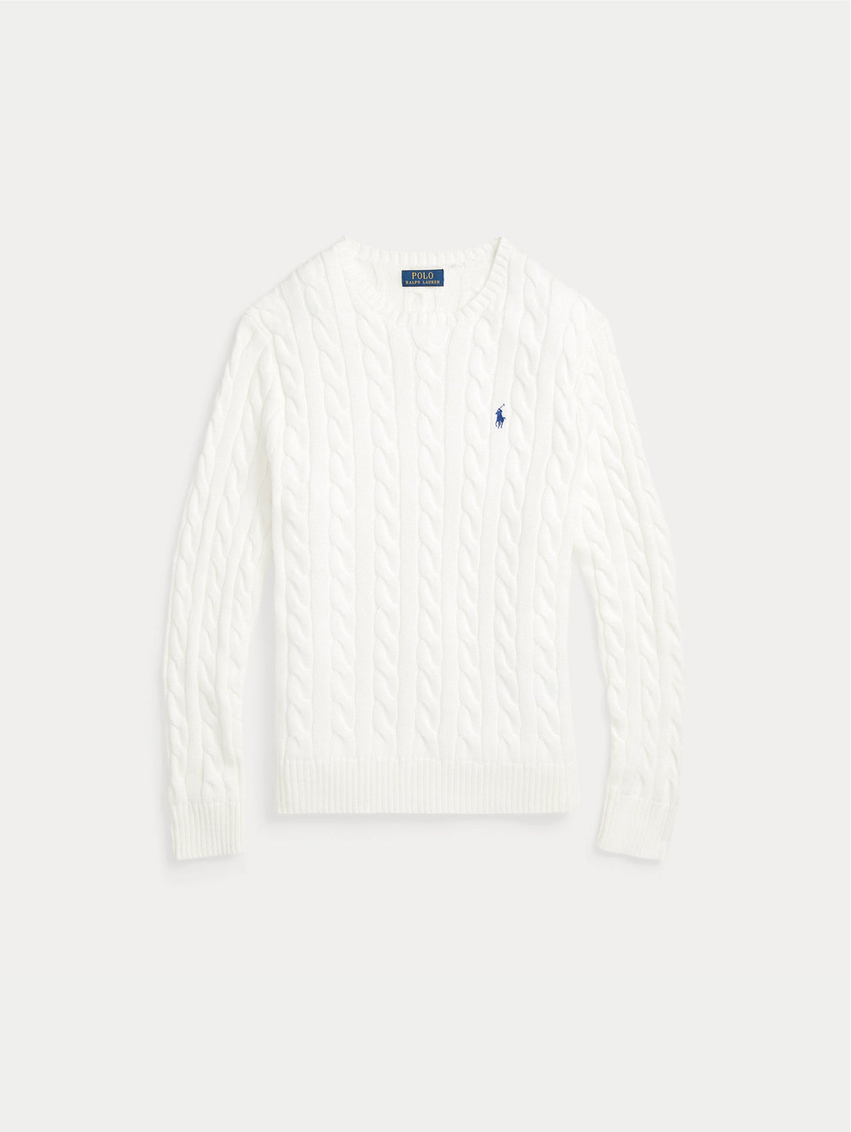 2026 New Arrival Maglia in Cotone a Trecce Bianco