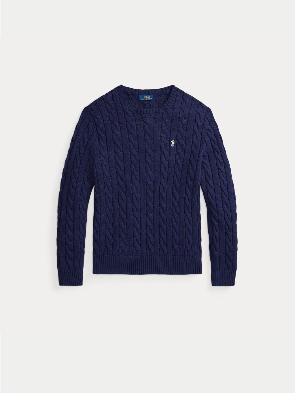 2026 New Arrival Maglia in Cotone a Trecce Blu