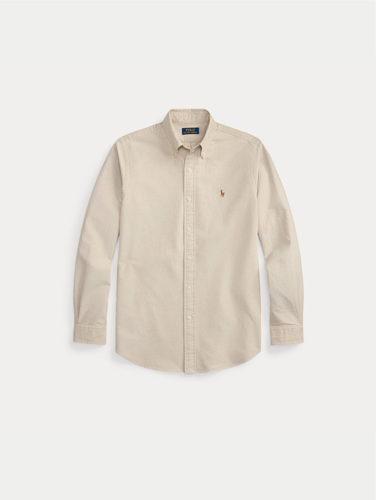2026 New Arrival Camicia in Cotone Oxford  Slim Fit Beige