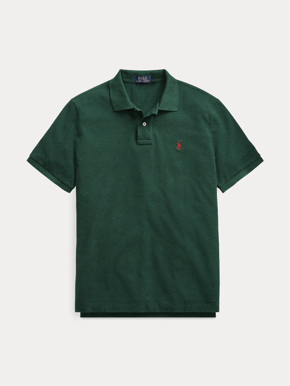 2026 New Arrival Polo in Cotone Piquè Verde College