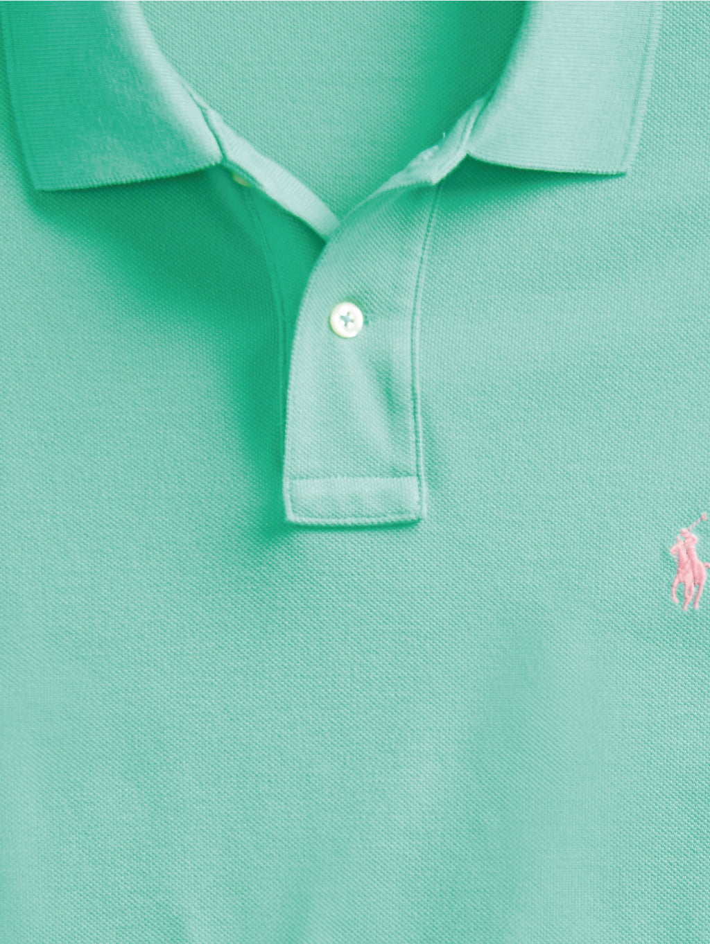 2026 New Arrival Polo in Cotone Piquè Slim Fit Verde