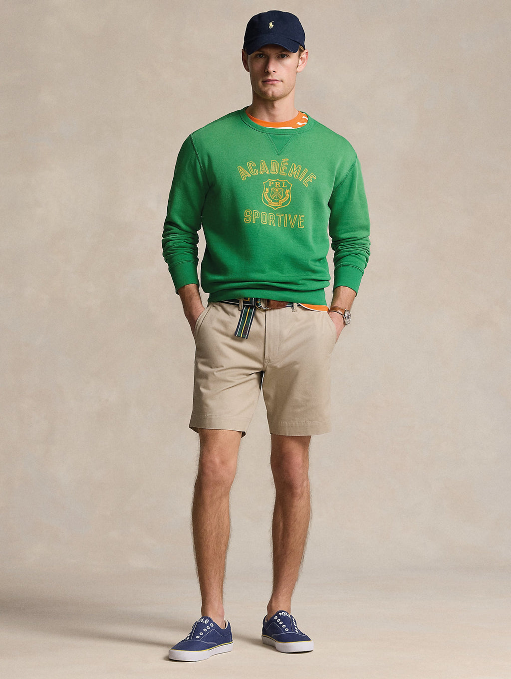 2026 New Arrival Short Chino in Cotone Stretch Khaki
