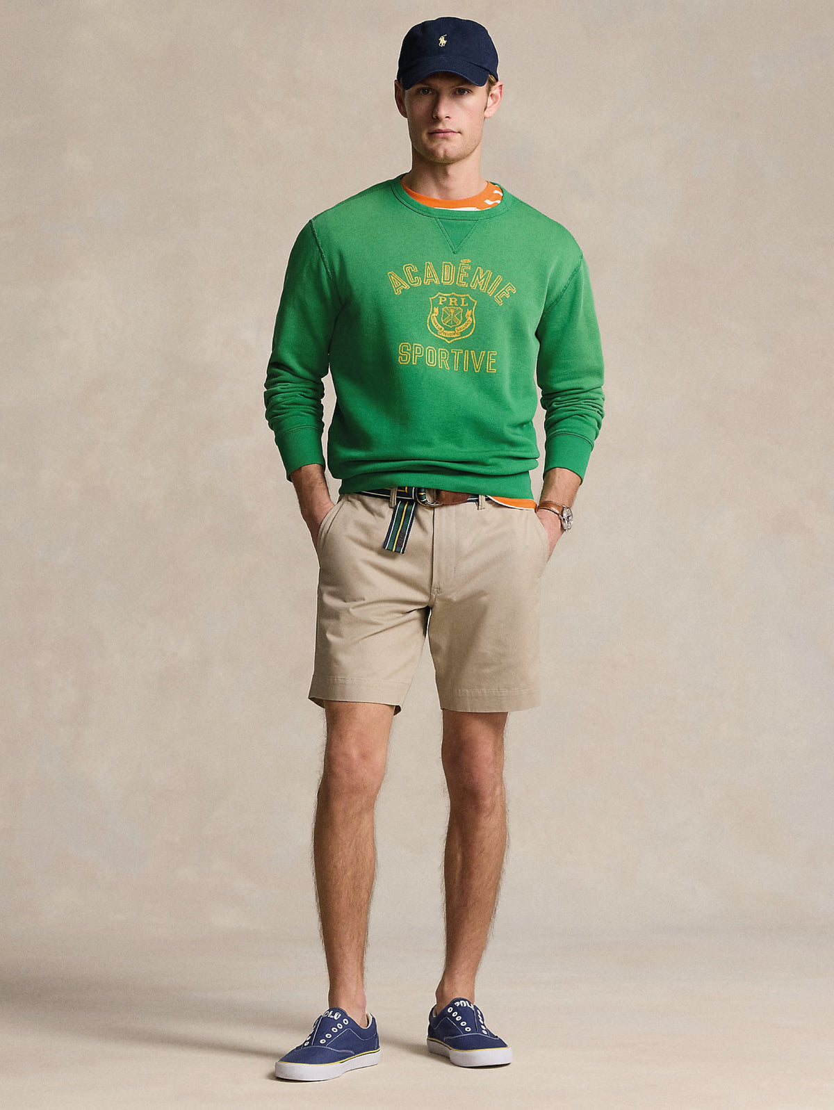 2026 New Arrival Short Chino in Cotone Stretch Khaki