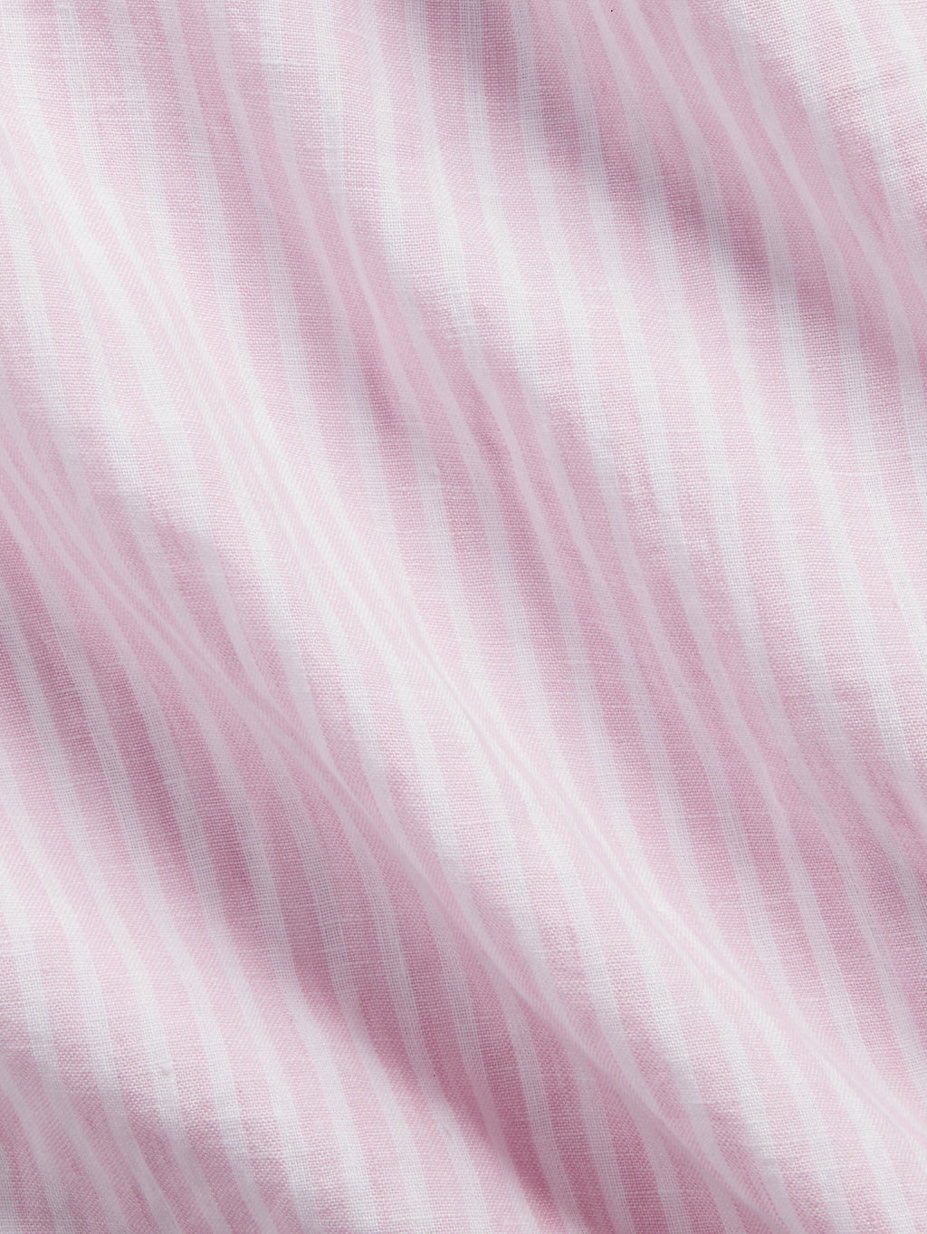 2026 New Arrival Camicia in Lino a Righe Rosa/Bianco