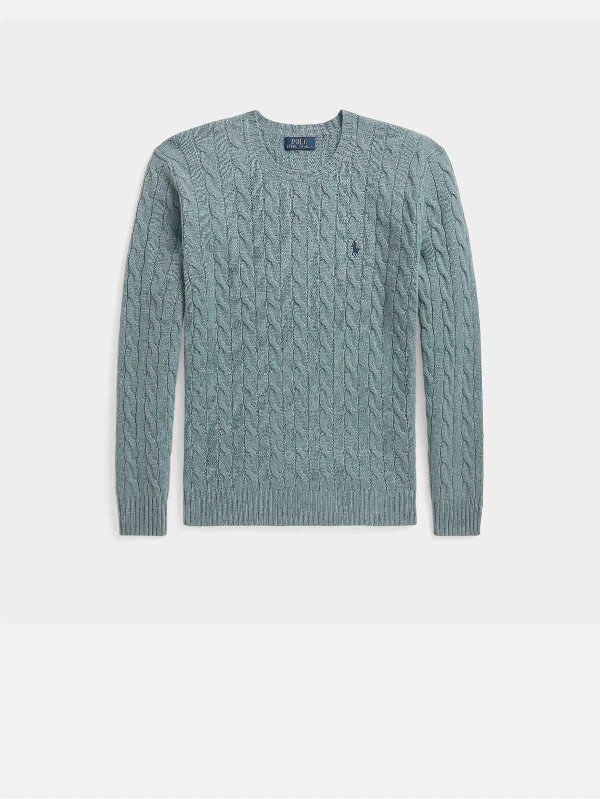 2026 New Arrival Maglia Girocollo in Misto Cashmere Turchese