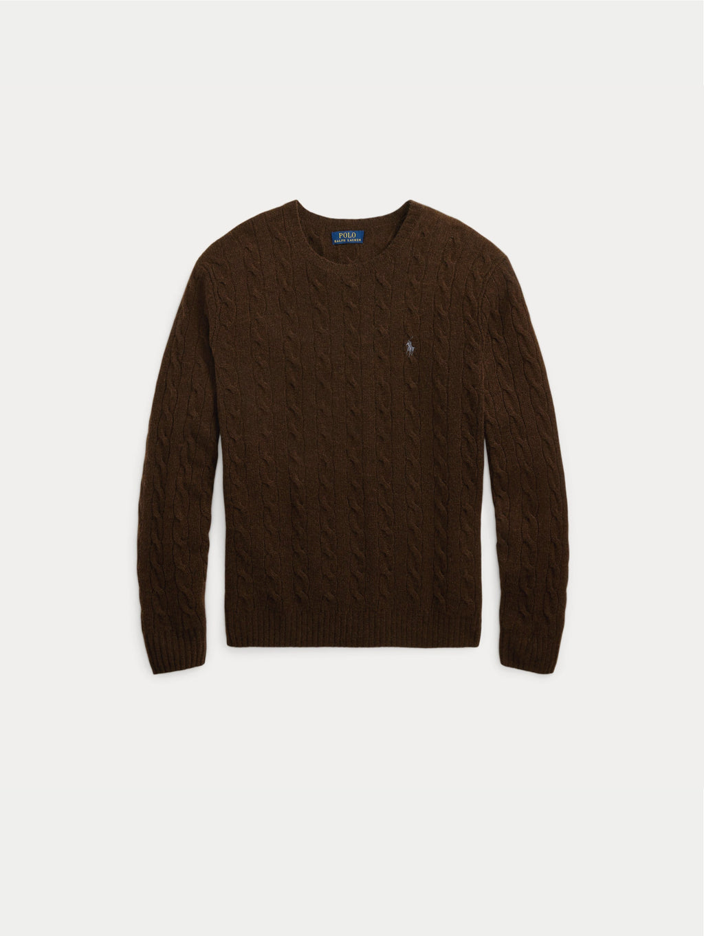 2026 New Arrival Maglia in Lana e Cashmere a Trecce Marrone