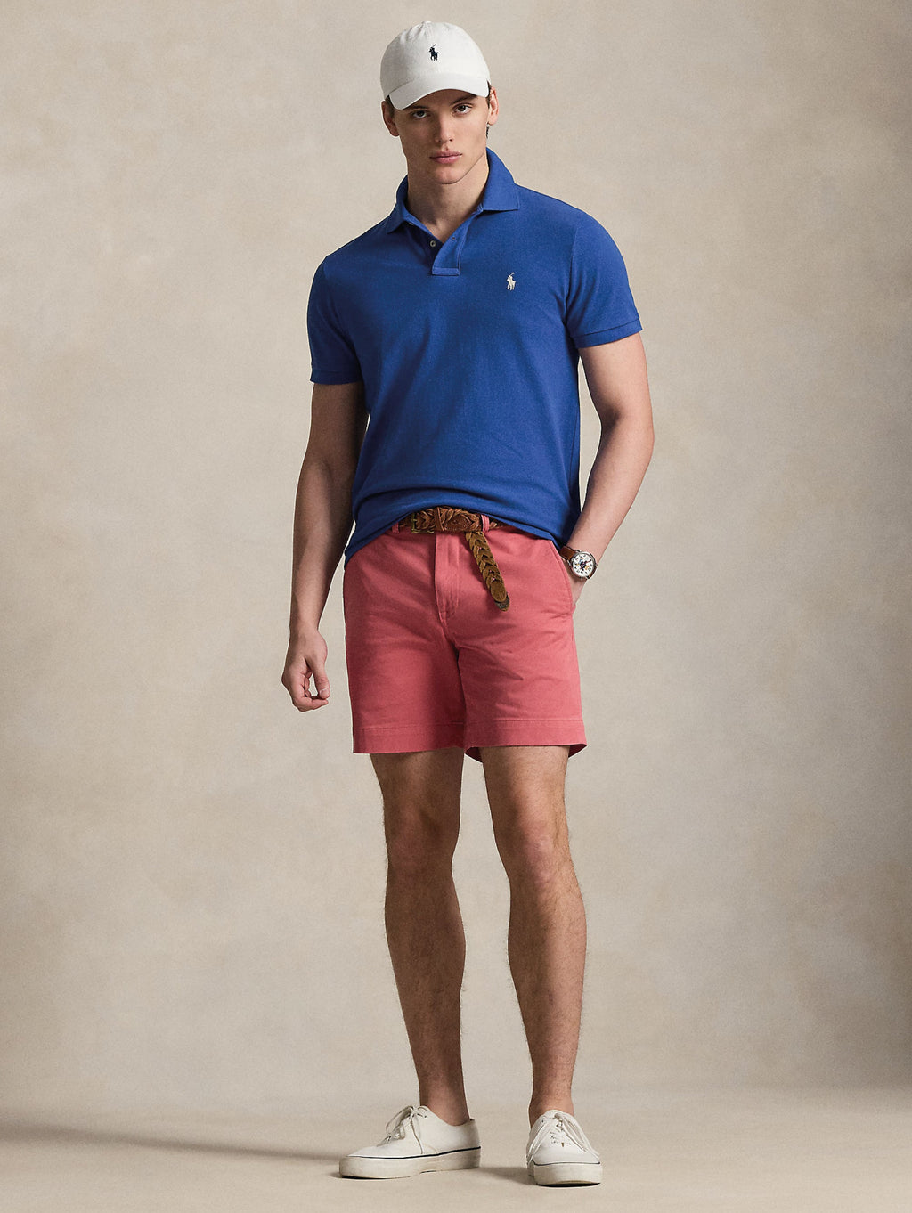 2026 New Arrival Polo Maniche Corte in Cotone Blu